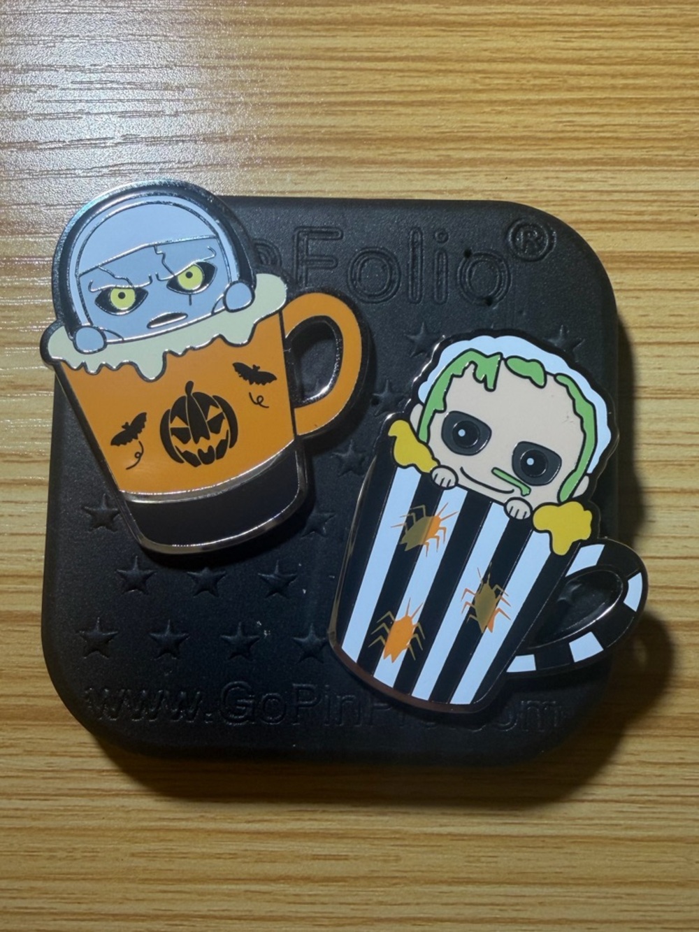 Warner Bros Latte Horror Character Pins